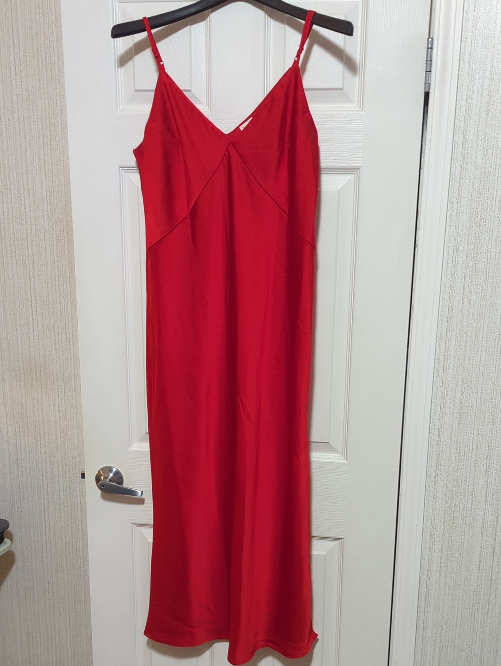 a new day Red Slip Dress with Adjustable Straps